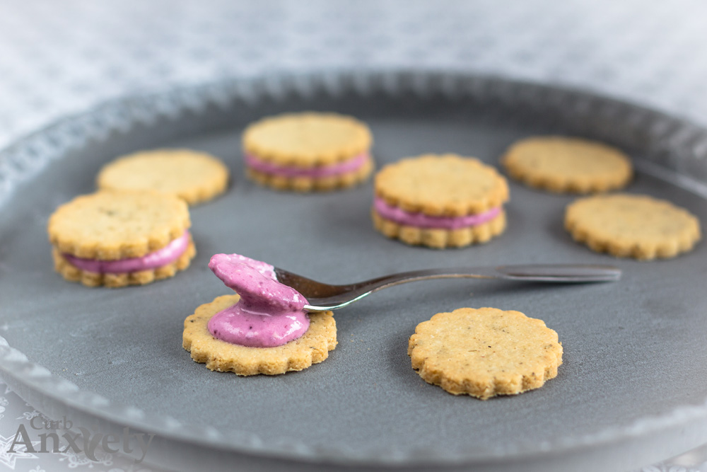 Good-for-You Lemon Filled Lavender Cookies | Curb Anxiety